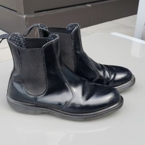 doc martens FLORA patent leather